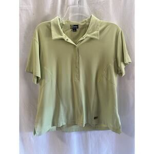 Swing Lime Green Golf Polo Top – Size L (P2P 21–24”)